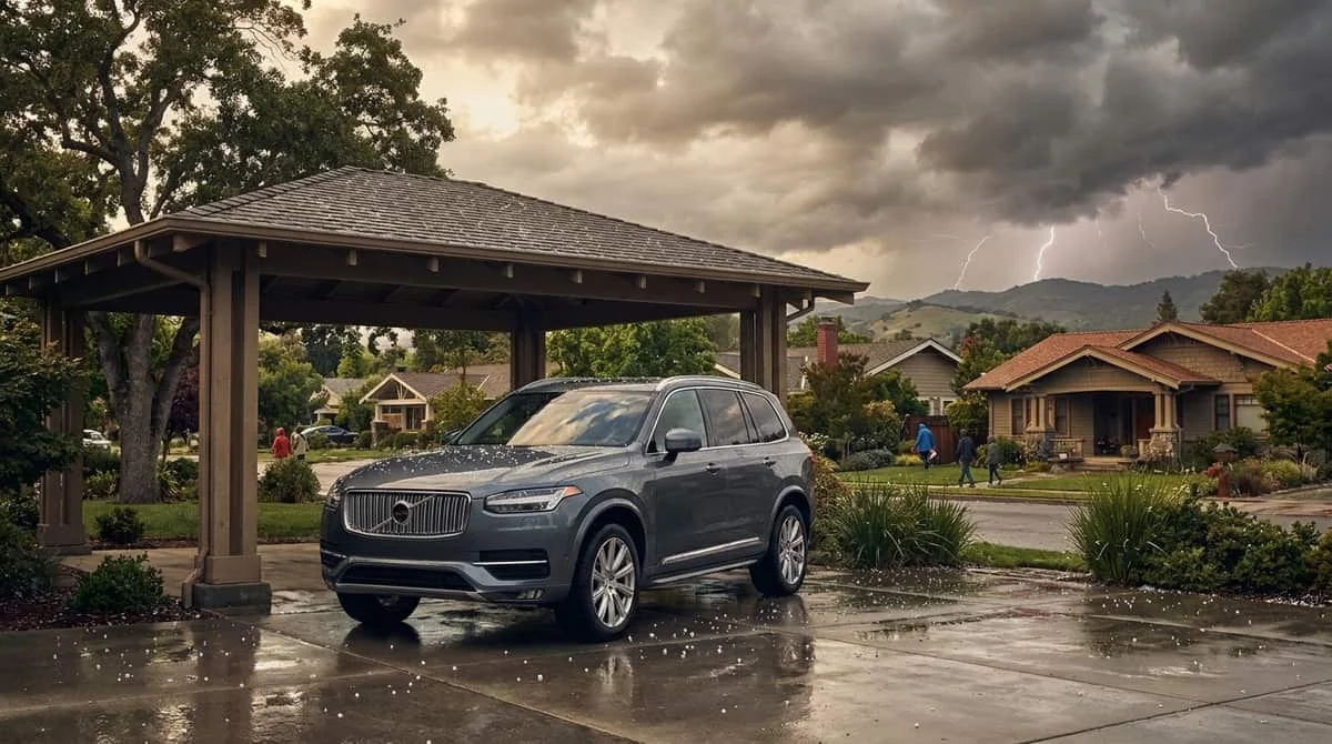 how to protect your car from hail damage